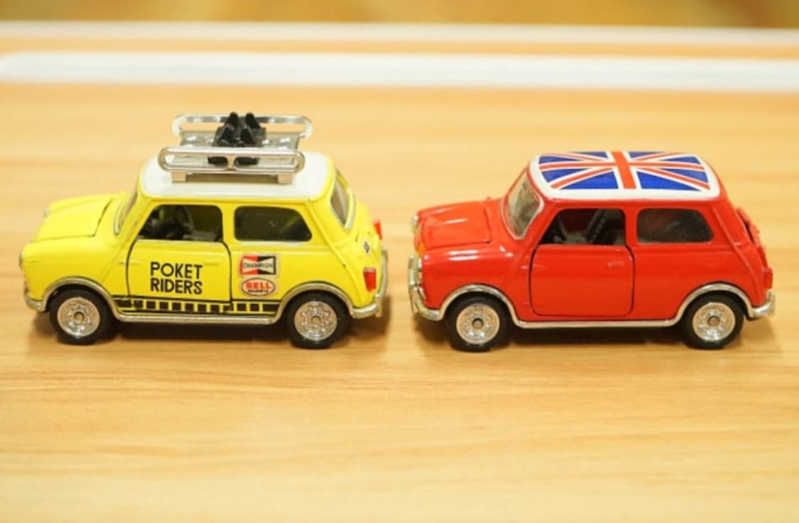빈티지 70s 토미카 dandy 모리스 미니쿠퍼 s Mk-I 2대 상품이미지3