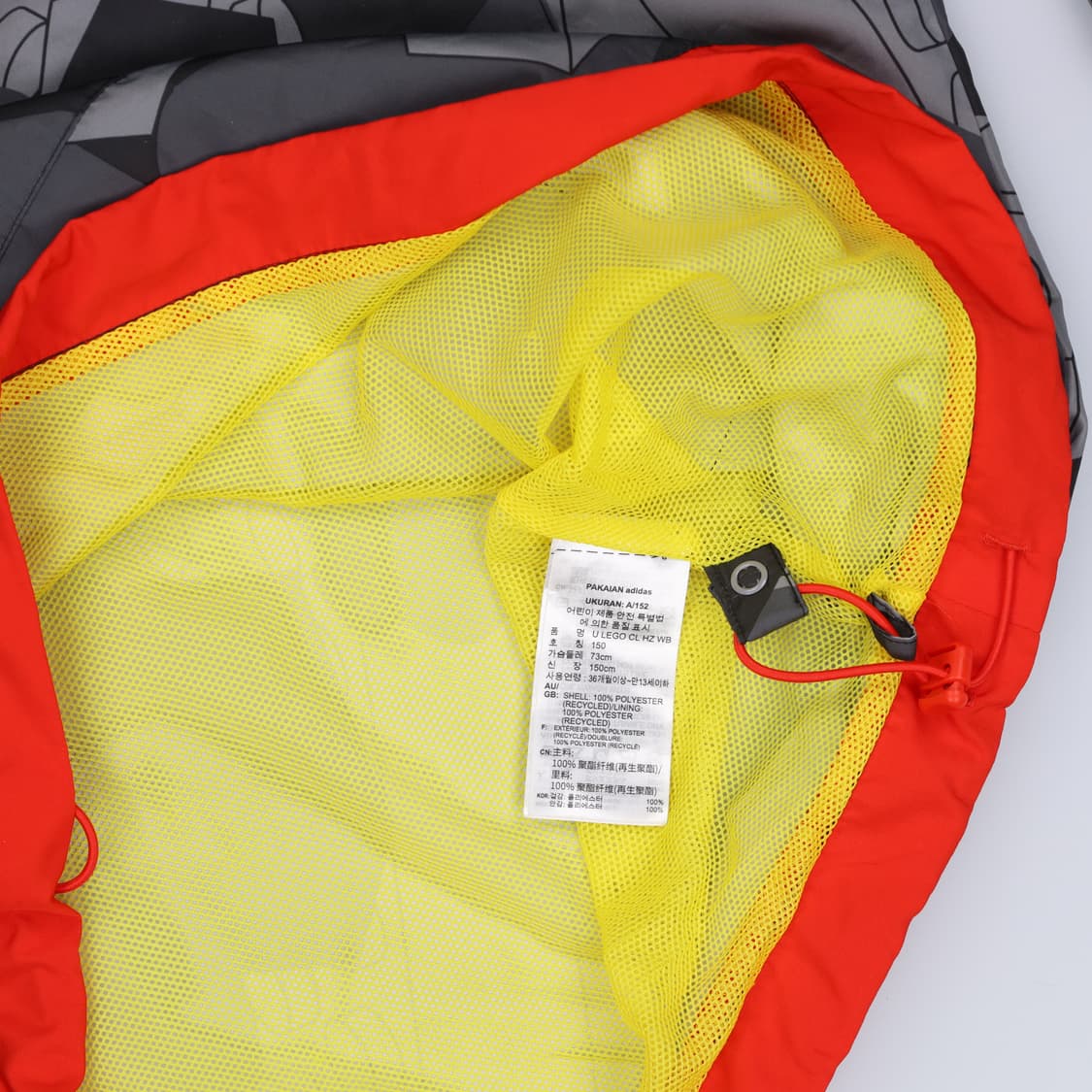 150 아디다스 키즈여성 아노락 0203H1 상품이미지4