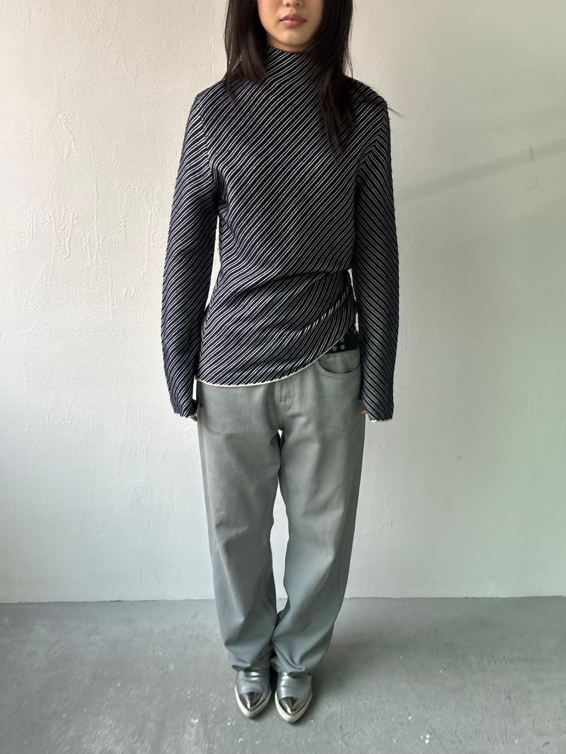 jw 앤더슨 스트럭쳐 스트라이프 니트  상품이미지4