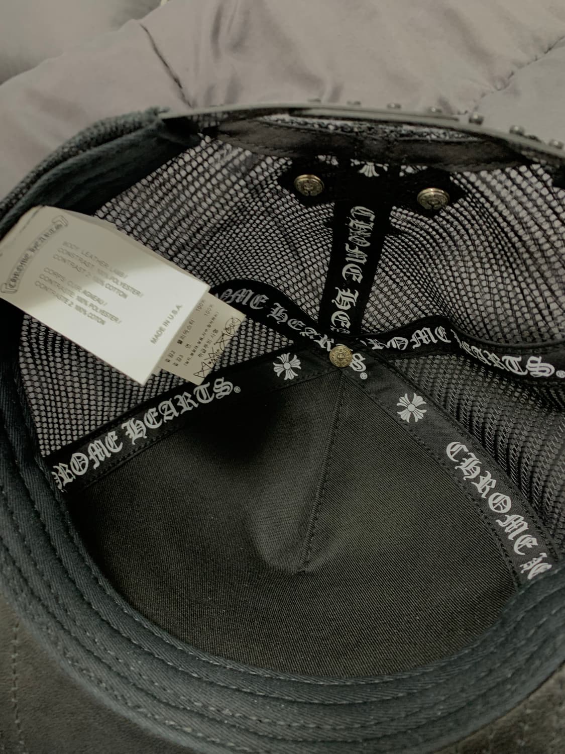 크롬하츠 세메터리 패치 트러커 캡 모자 상품이미지5