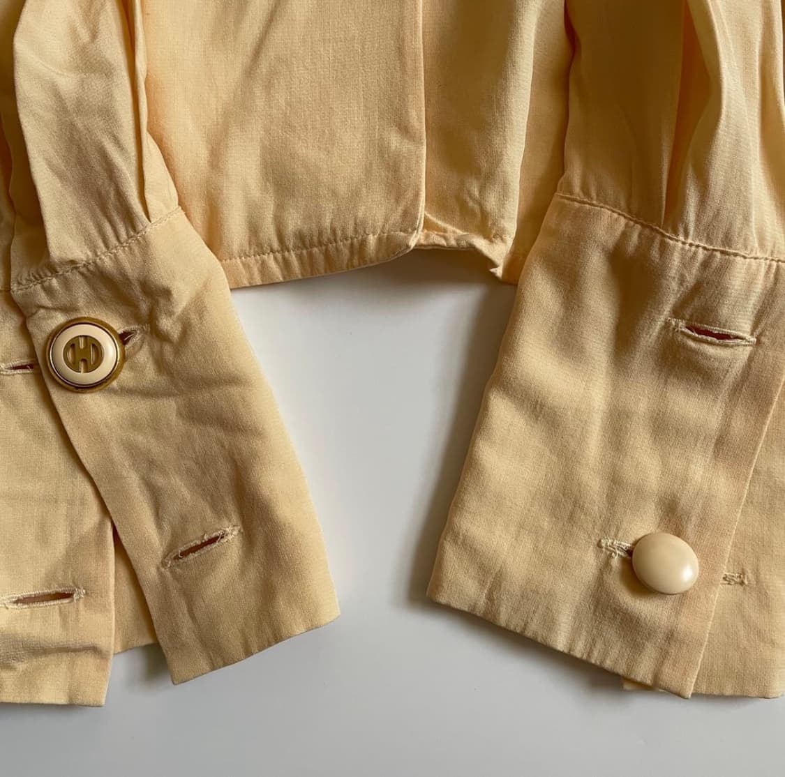 셀린느 비스코스 옐로우 셔츠 상품이미지6