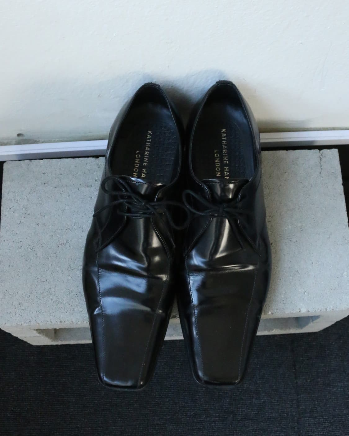 캐서린 햄넷 런던 스퀘어토 슈즈 상품이미지6