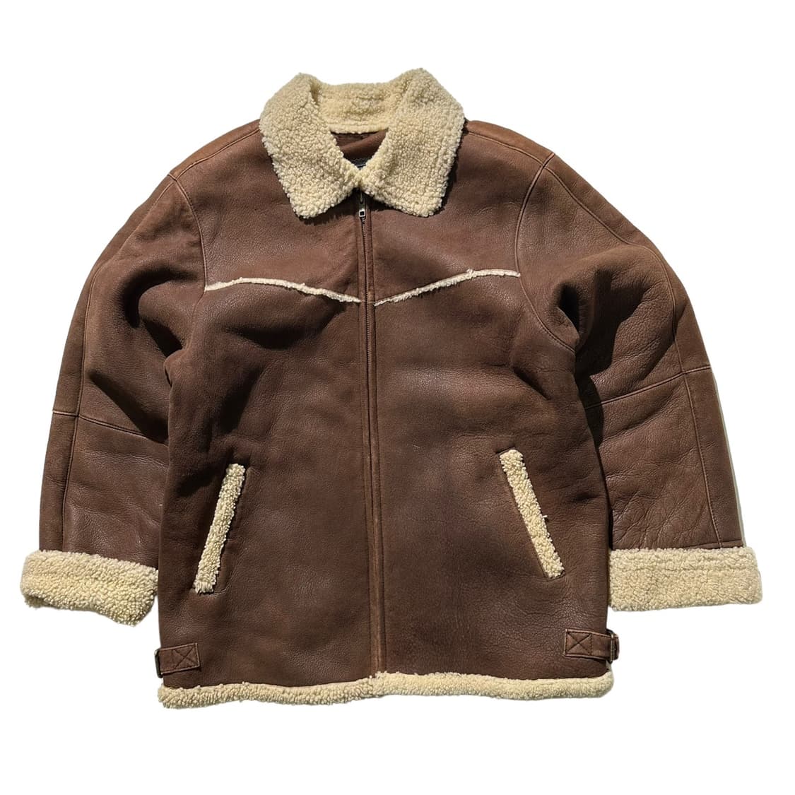 Concordia 램스킨 양가죽 시어링 무스탕 자켓 상품이미지1