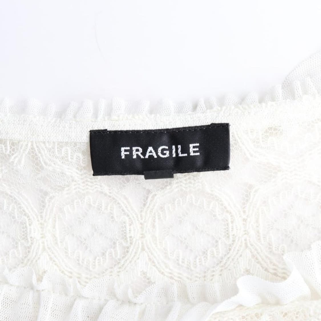 FRAGILE 레이스 슬리브리스 상품이미지3