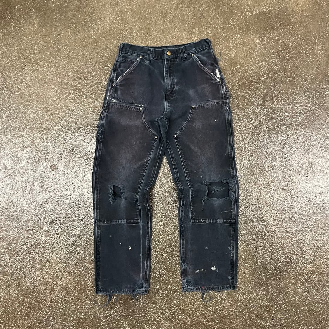Carhartt 데미지 더블니 워크 팬츠 (30“) 상품이미지1