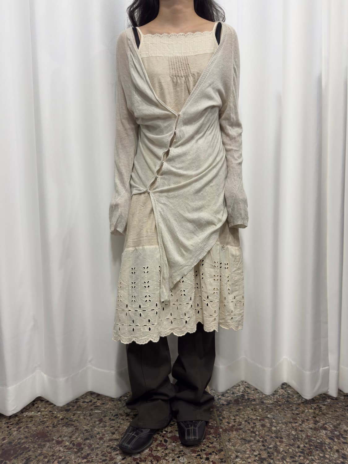 mori lace sleeveless 상품이미지3
