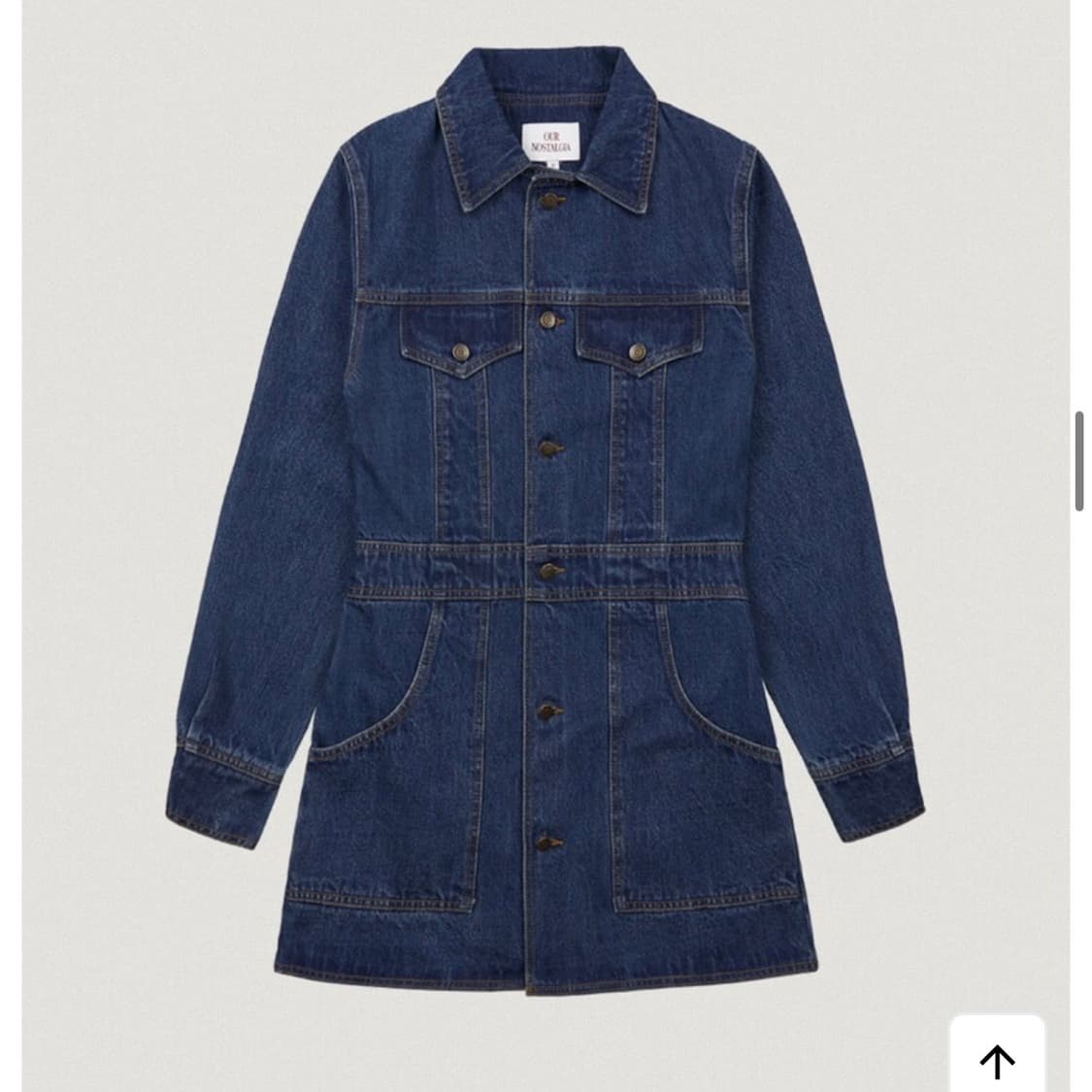 (새상품) 웬즈데이오아시스 봄신상 데님 원피스  상품이미지5