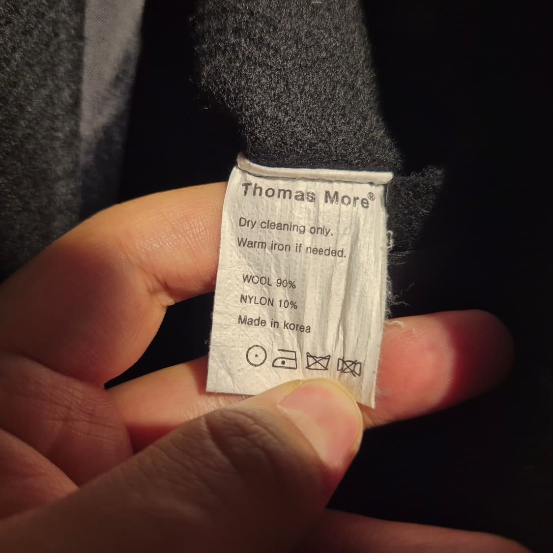 토마스모어 울 코트 L 상품이미지3