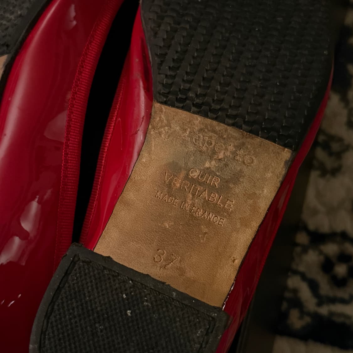 레페토 까미유 레드 상품이미지6