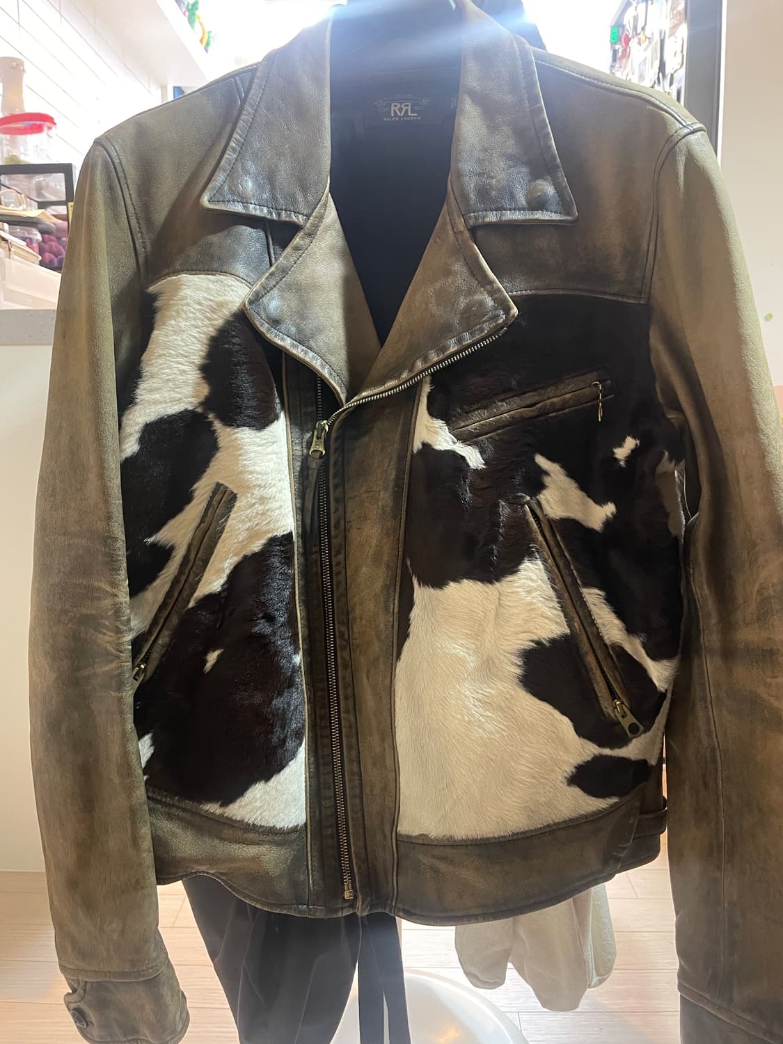 더블알엘 송치 라이더자켓 레아 상품이미지1