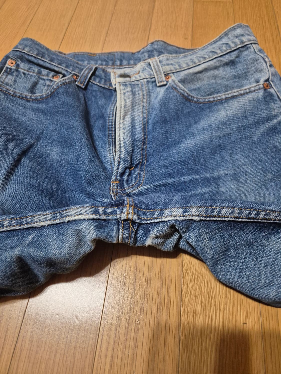 90s 미국 리바이스 레드 505 데님 팬츠 상품이미지4