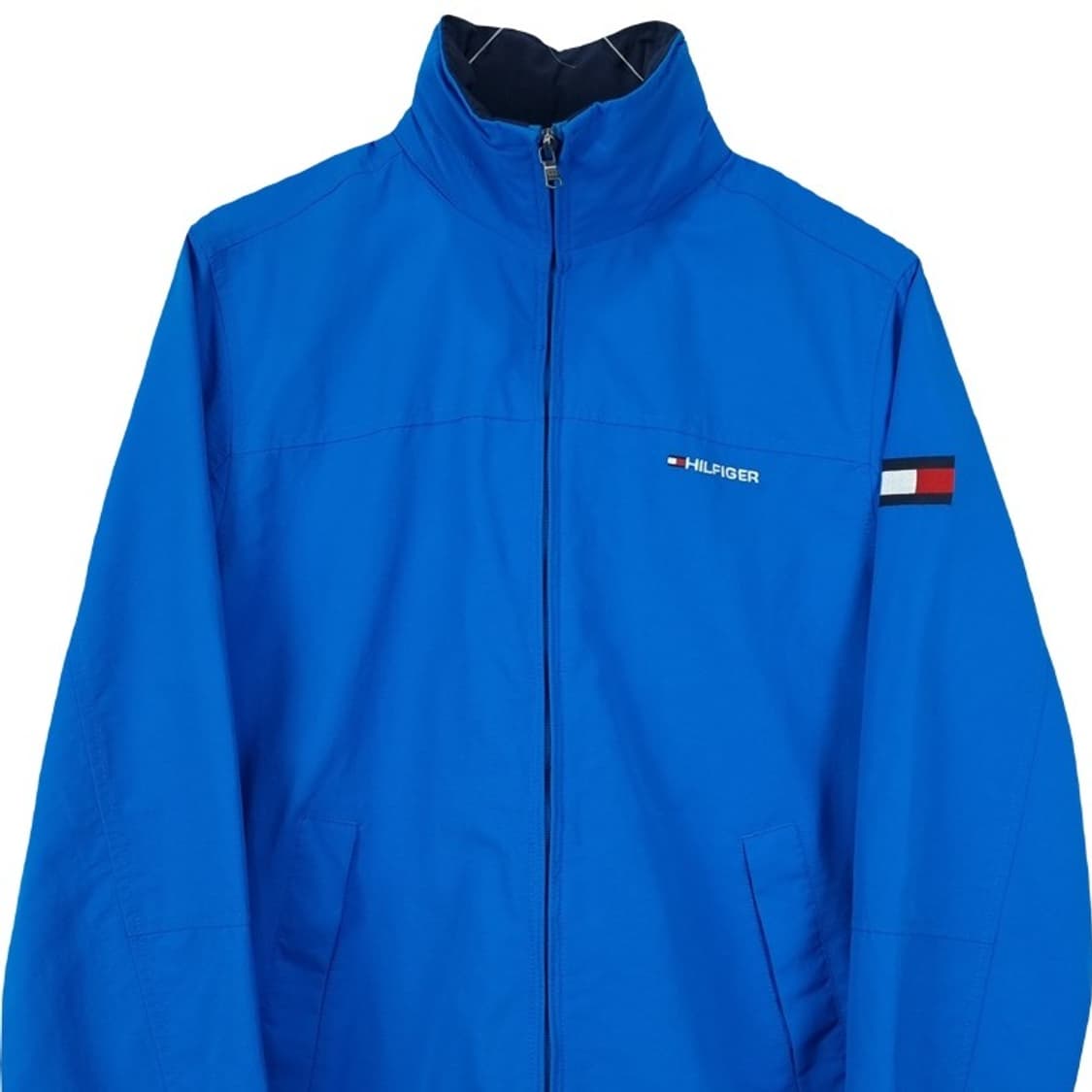 [타미힐피거] 로고 패치 블루종 자켓 M18810 상품이미지4