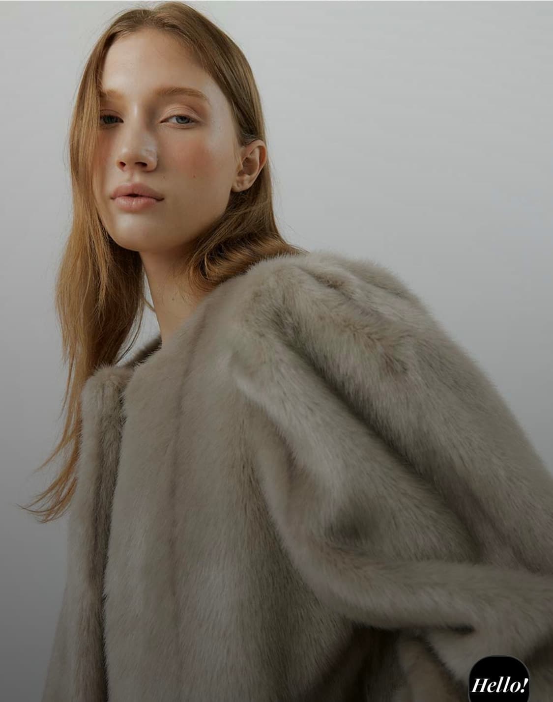 몰리올리 에코 퍼 자켓 그레이 상품이미지1