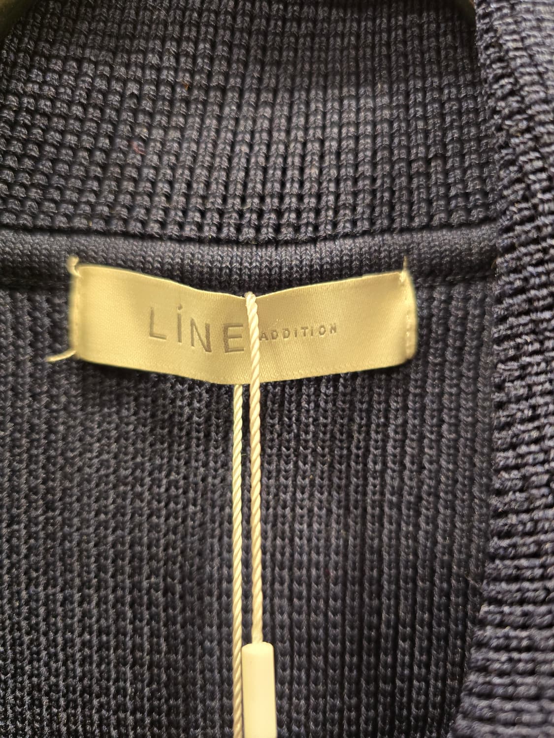 새상품)  LINE 네이비 니트 자켓 겸 가디건 55 상품이미지7