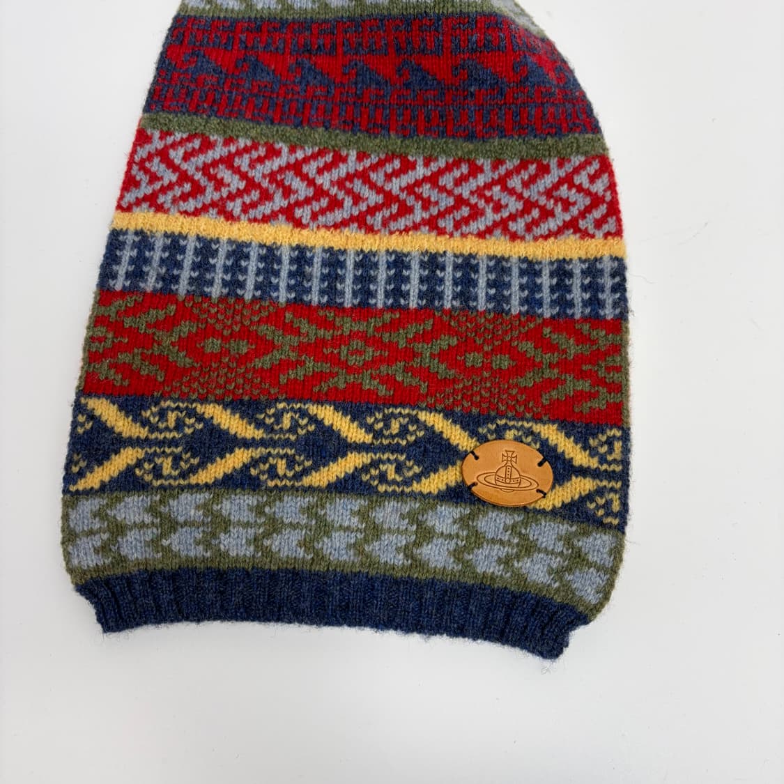 비비안웨스트우드 오브 패턴 머플러 목도리 상품이미지2