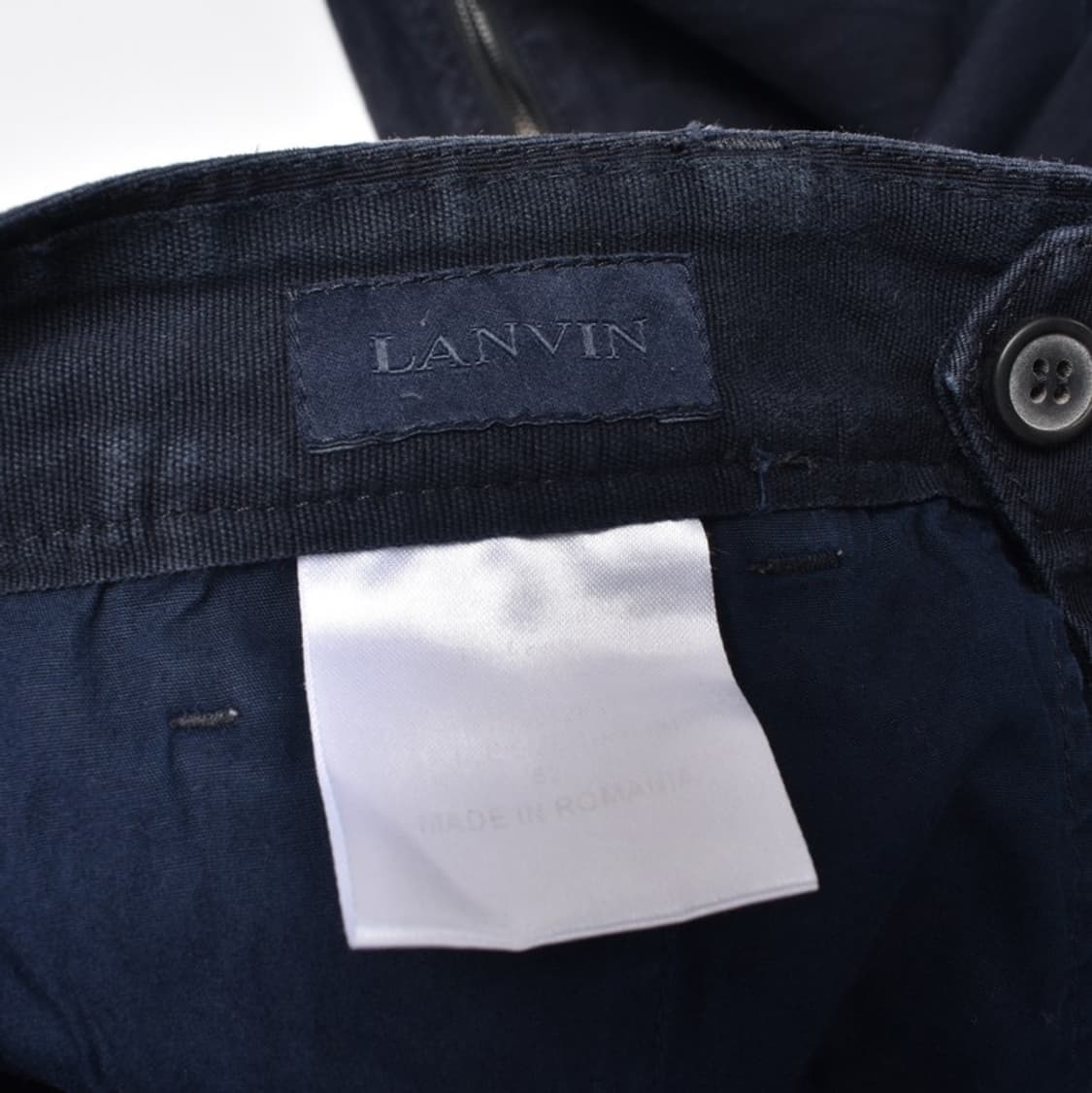 랑방 빈티지 구제 절개 코튼 치노팬츠 면바지 M25061120 상품이미지5