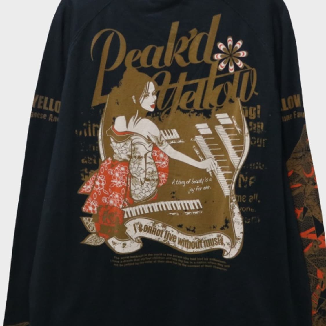 테드컴퍼니 프린트 롱슬리브 티셔츠 64202 상품이미지5