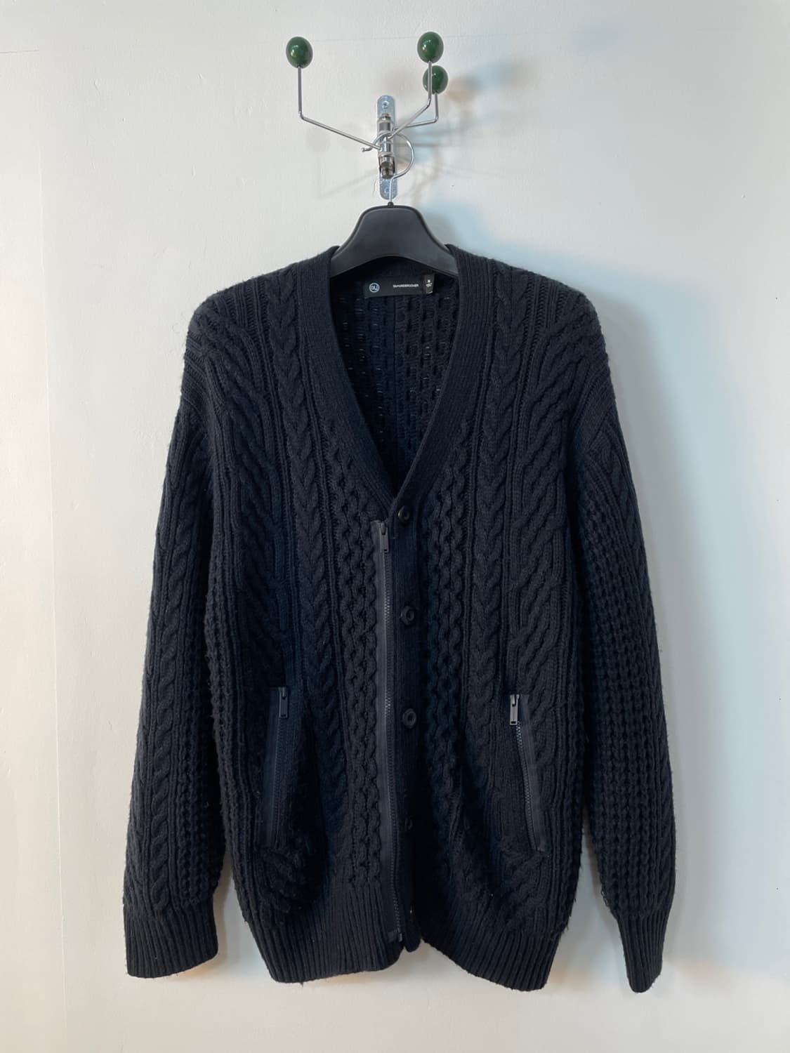 지유 x 언더커버 피셔맨 집업 가디건  상품이미지1