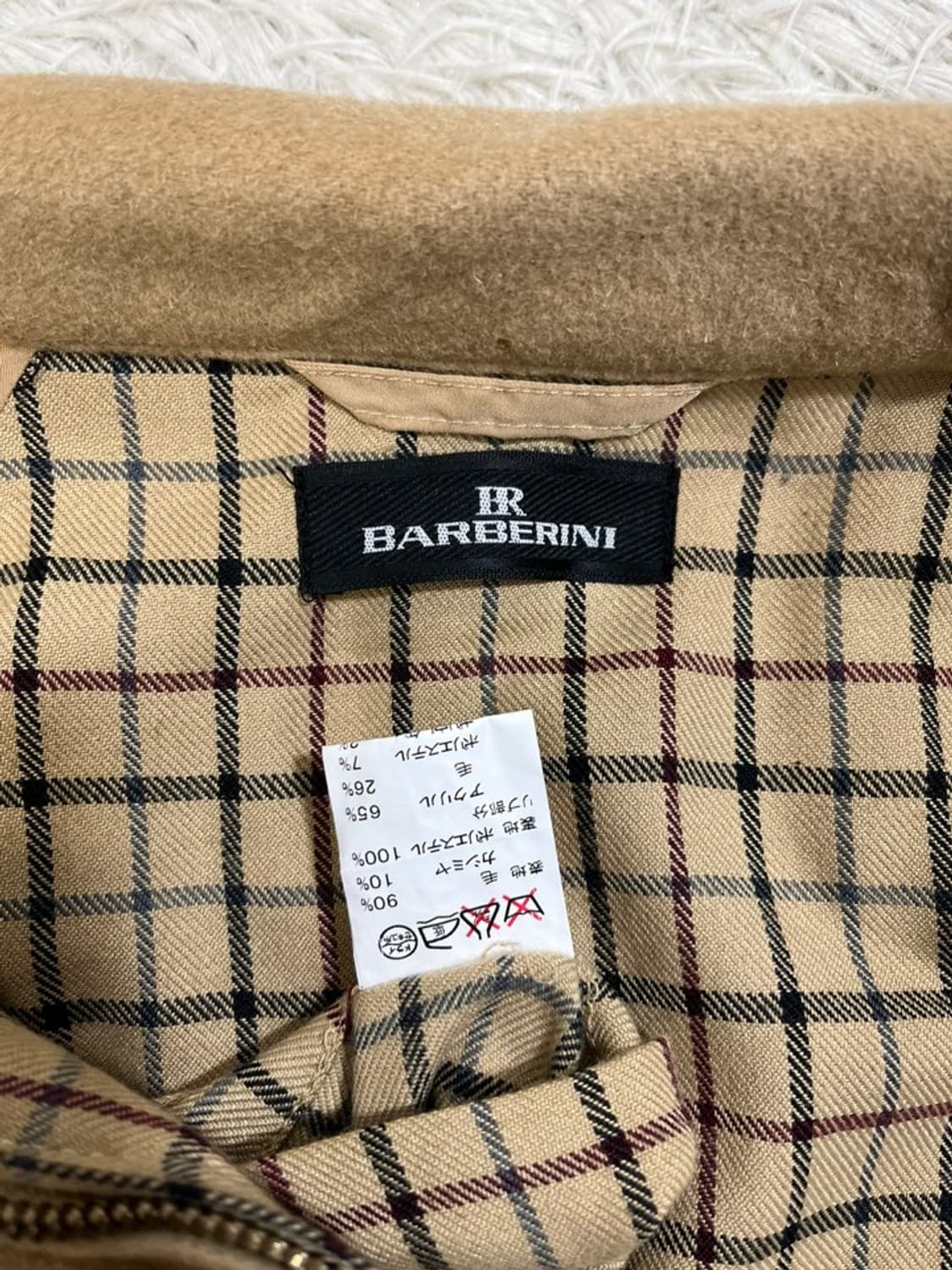 빈티지 울 블루종 자켓/캐시미어/#2853 상품이미지6