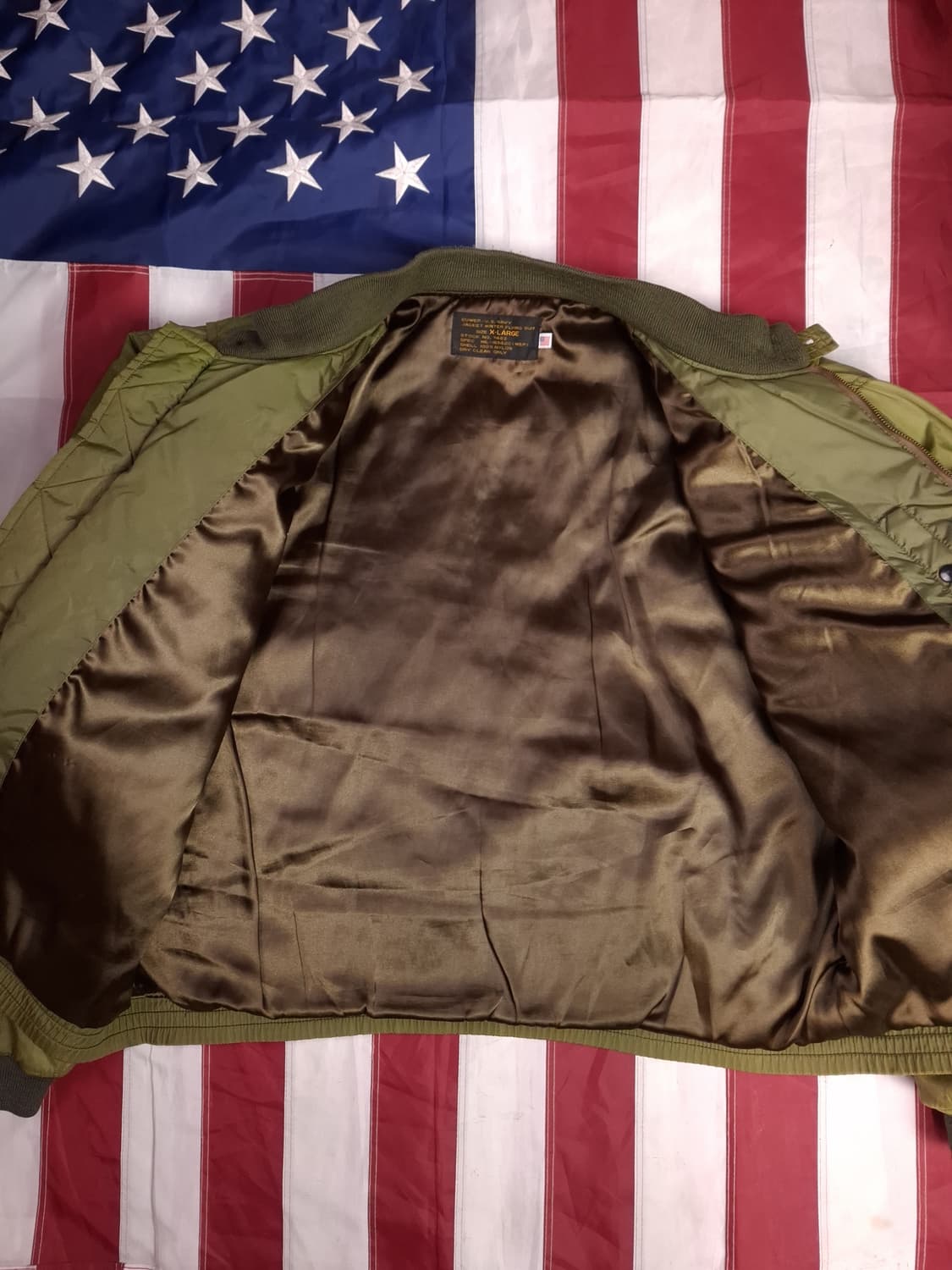 빈티지 미해군 G-8 복각 나일론 웹 항공 자켓 상품이미지10