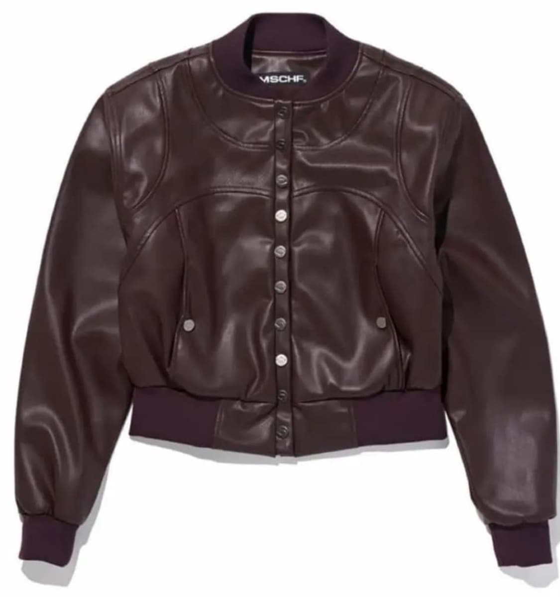 미스치프 버건디 자켓 상품이미지1