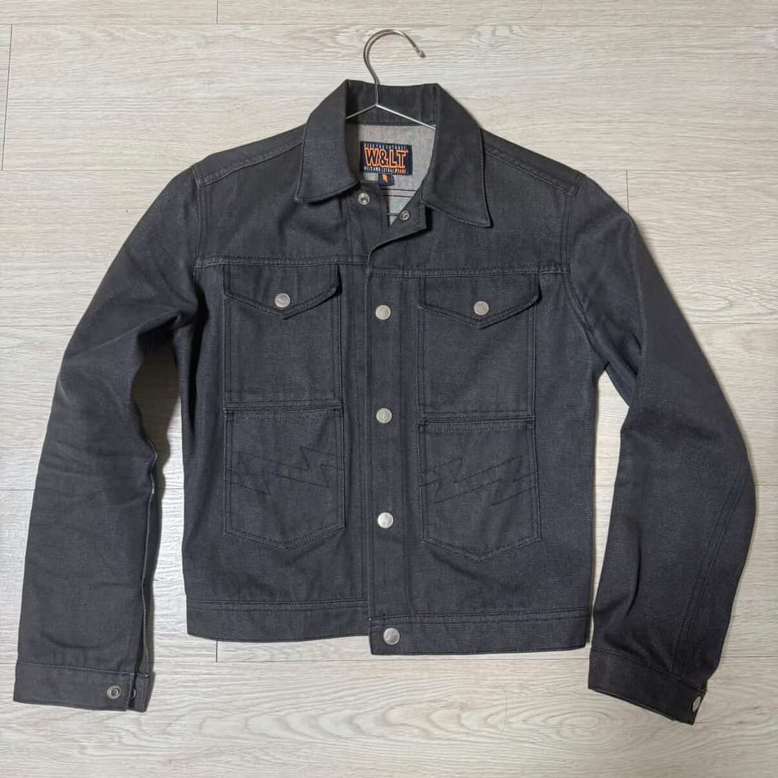 Walter Van Beirendonck black denim Jacke 상품이미지1