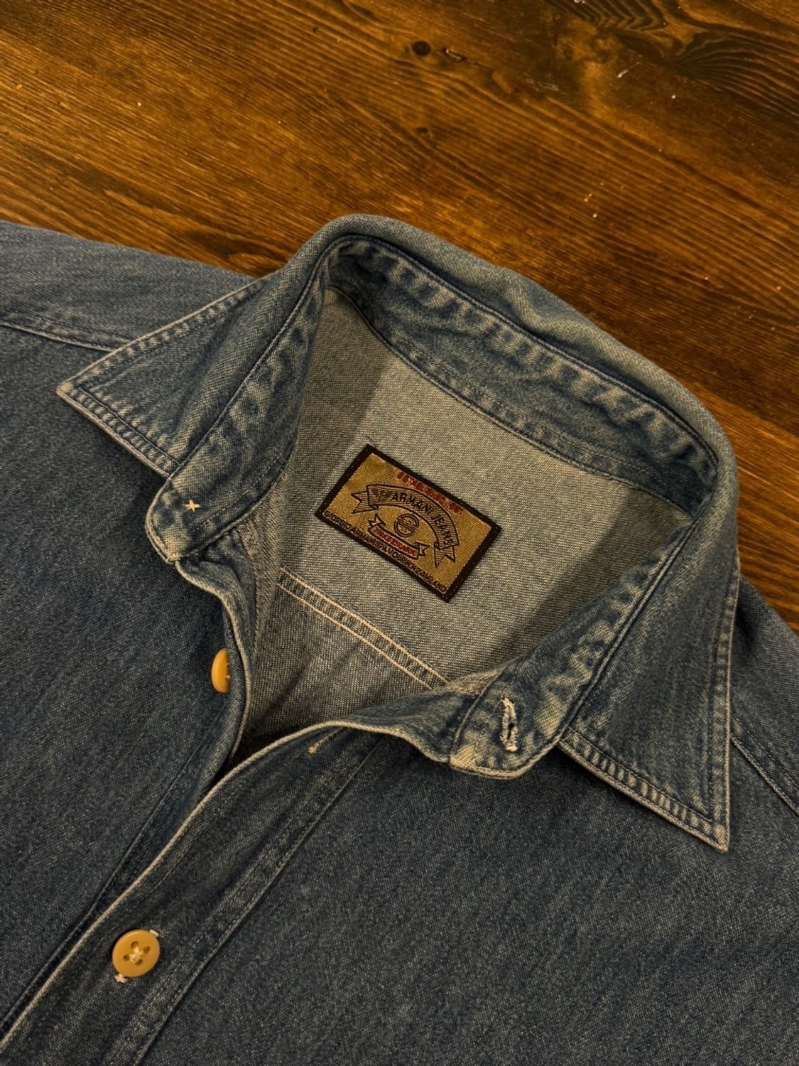 아르마니 진스 데님 워크셔츠 100~105 상품이미지8