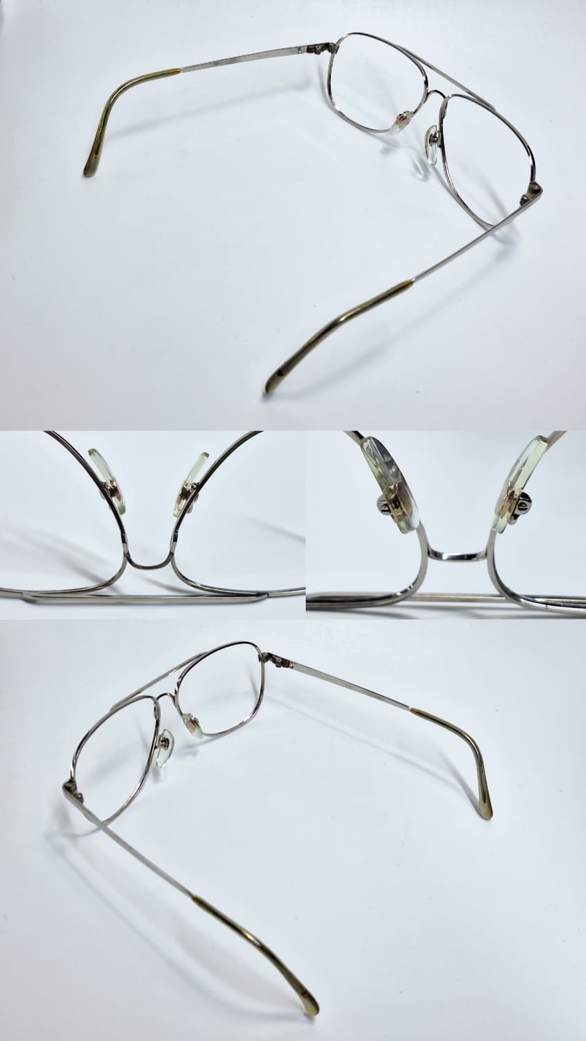 90s 일본 빈티지 니콘 FB623 투브릿지 더블브릿지 안경테 빈티지 상품이미지7