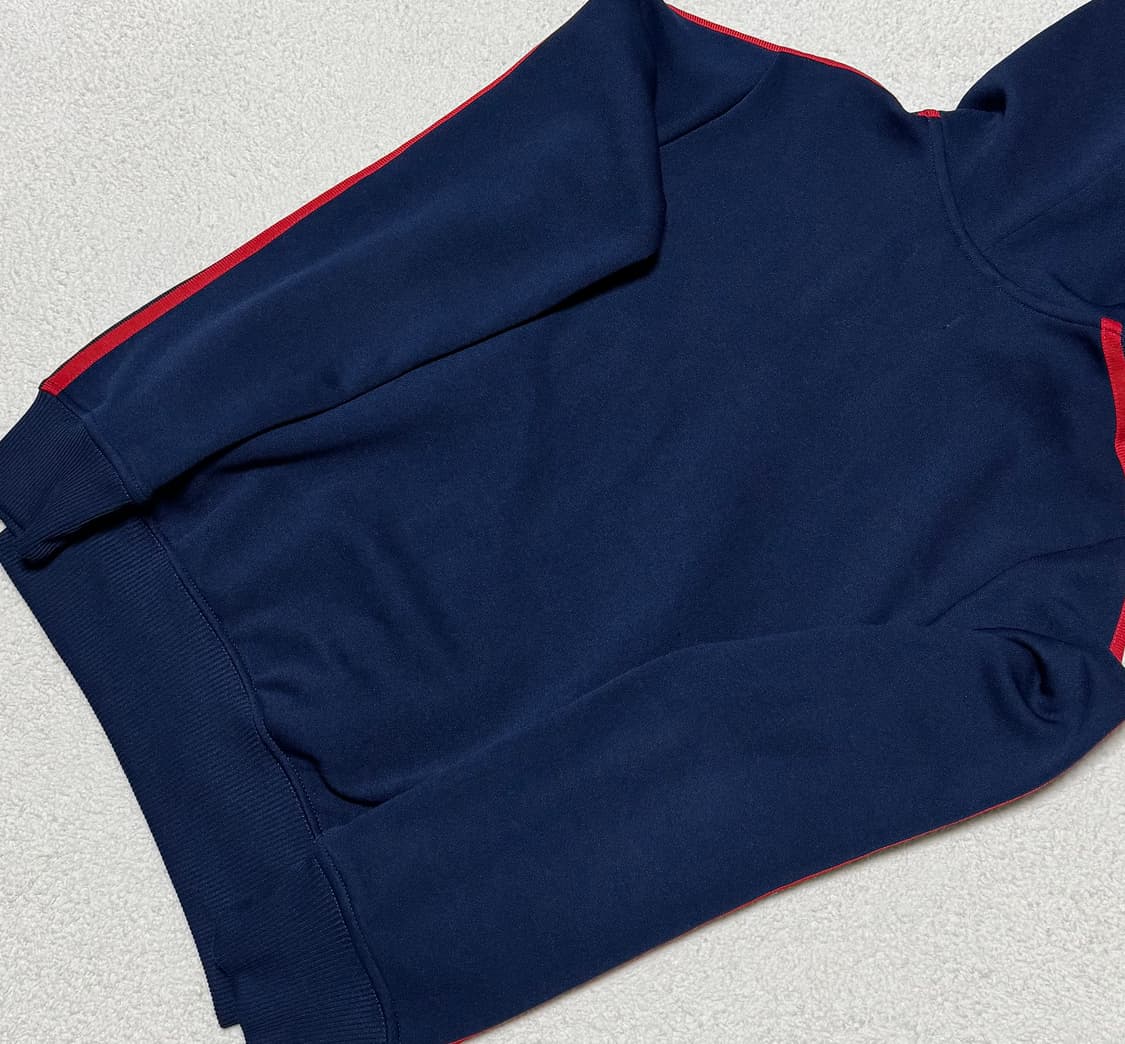 아디다스 딥네이비 레드 후드집업 상품이미지7