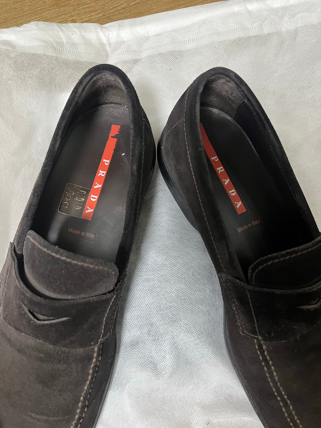 프라다 스포츠 스웨이드 로퍼 상품이미지2