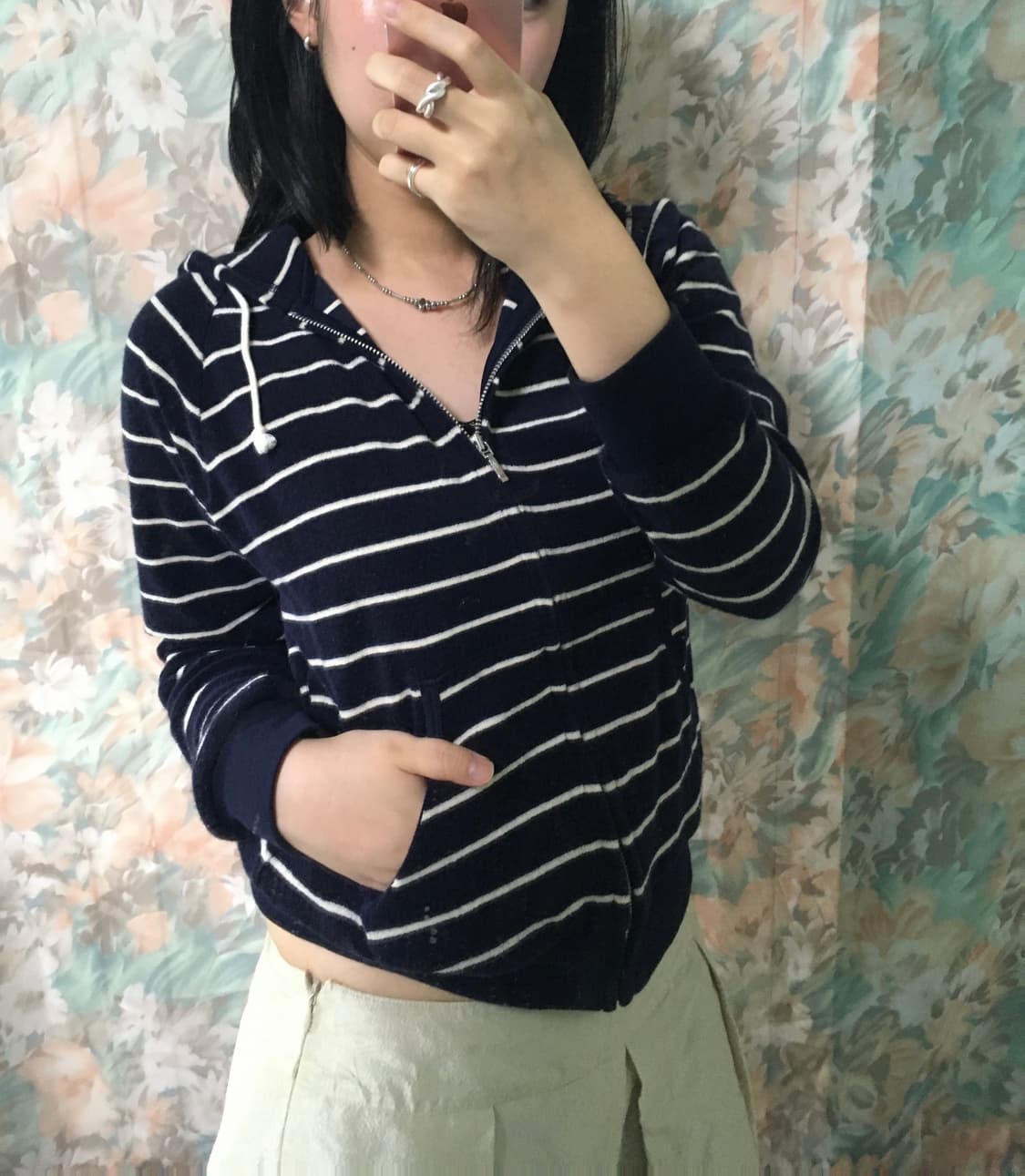 Japanese vintage Stripe hood 상품이미지2