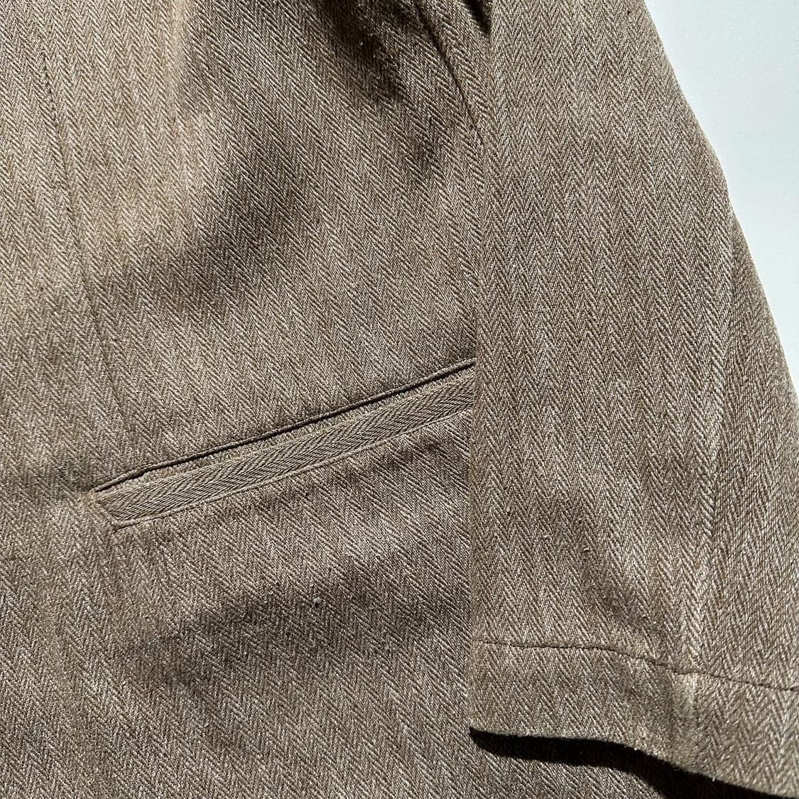 꼼데가르송 SHIRT 헤링본 싱글 자켓 상품이미지4