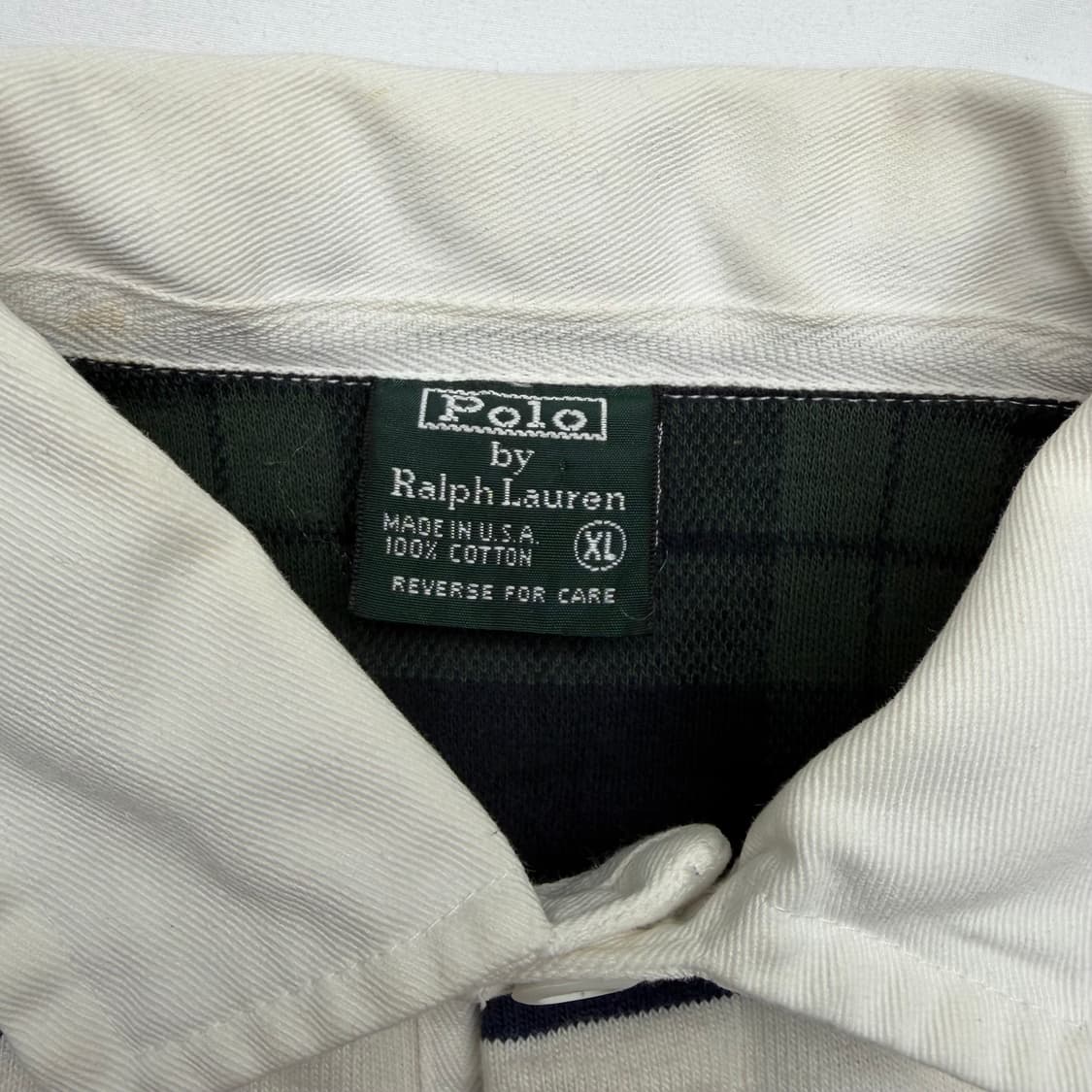 폴로 랄프 로렌 스트라이프 럭비 셔츠 XL 상품이미지7