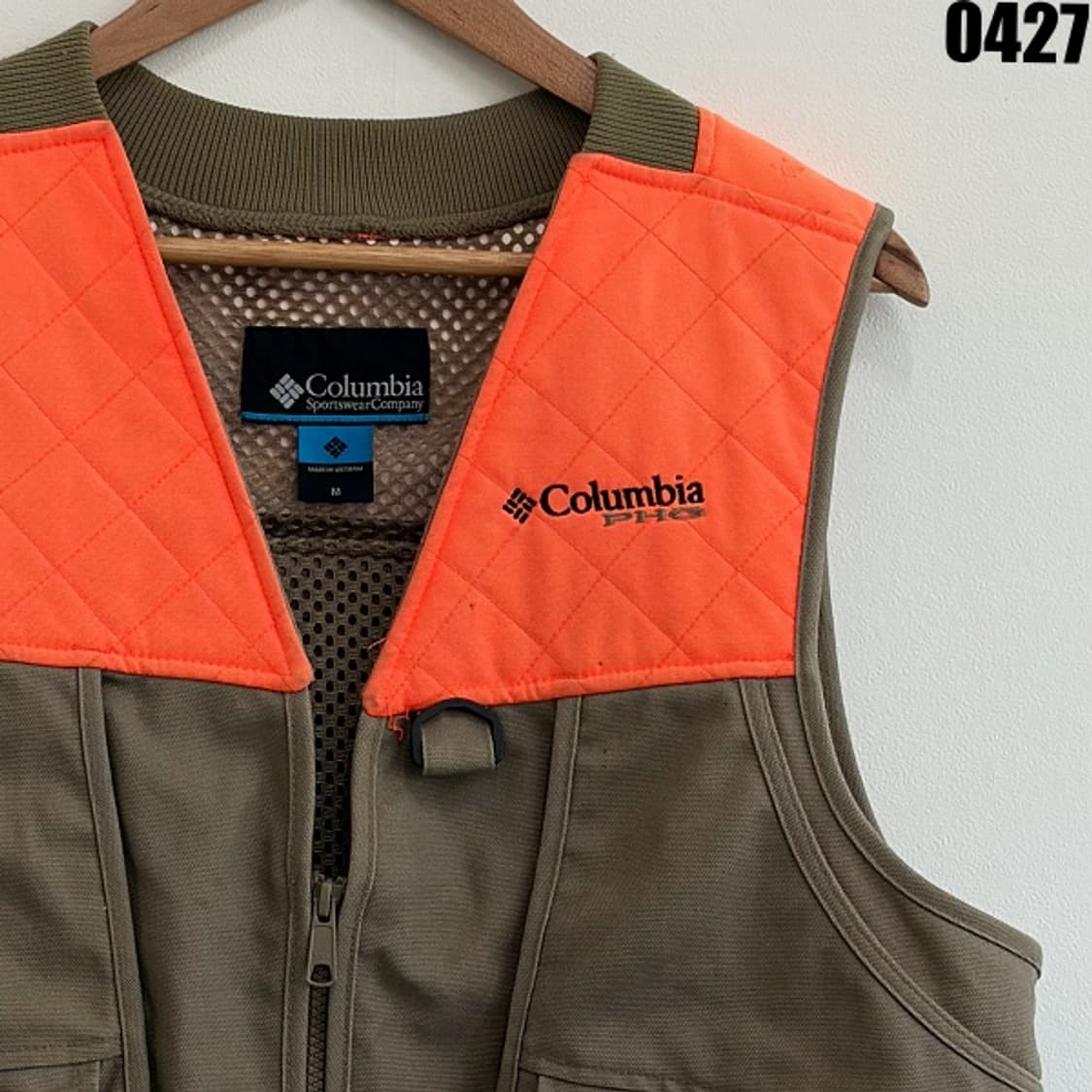 컬럼비아 멀티 포켓 헌팅 피싱 베스트 조끼 M 0427 상품이미지2
