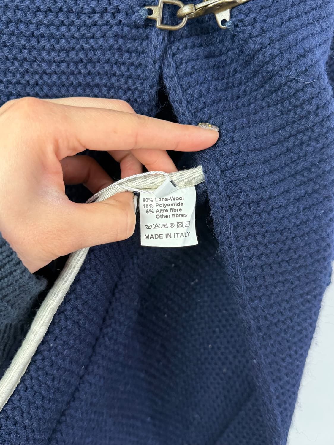 빈티지 파이어맨 니트 자켓 (MADE IN ITALY) 상품이미지6