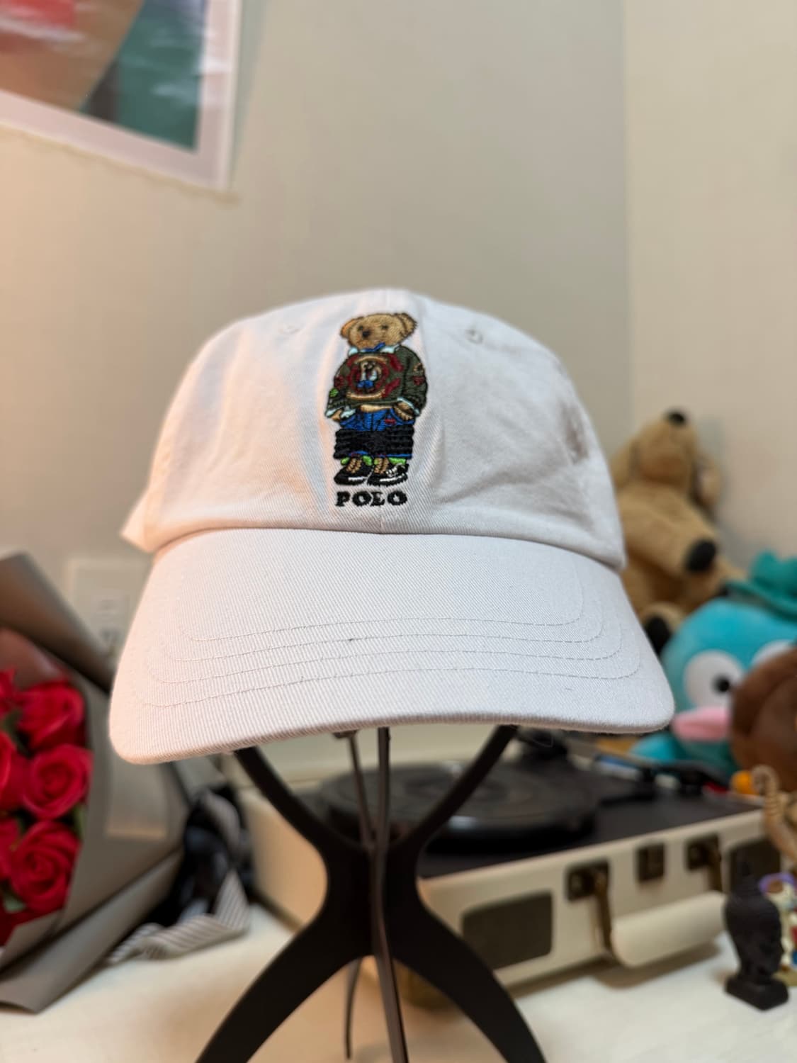 폴로 화이트 볼캡 상품이미지1