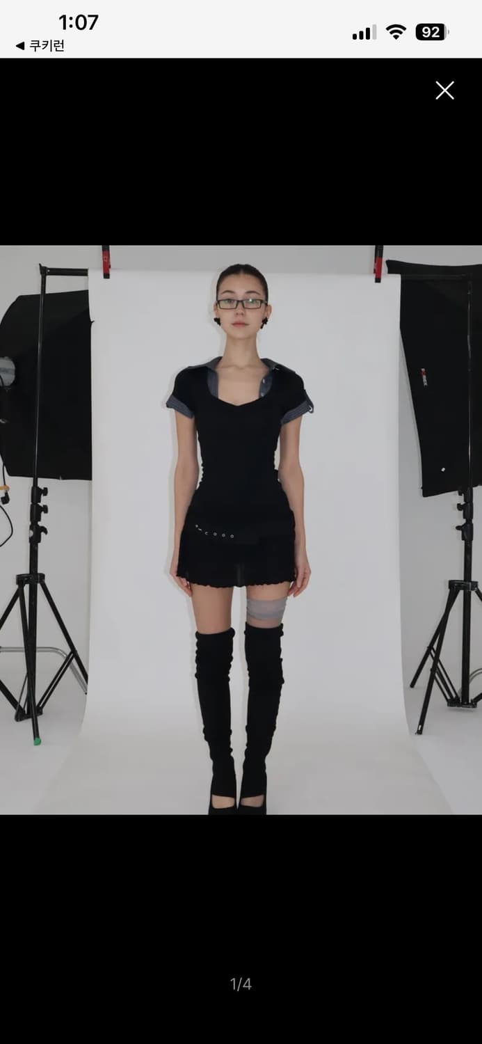 새상품) 비엔프롬 스터디 웨이스트 벨트 드레스 상품이미지1