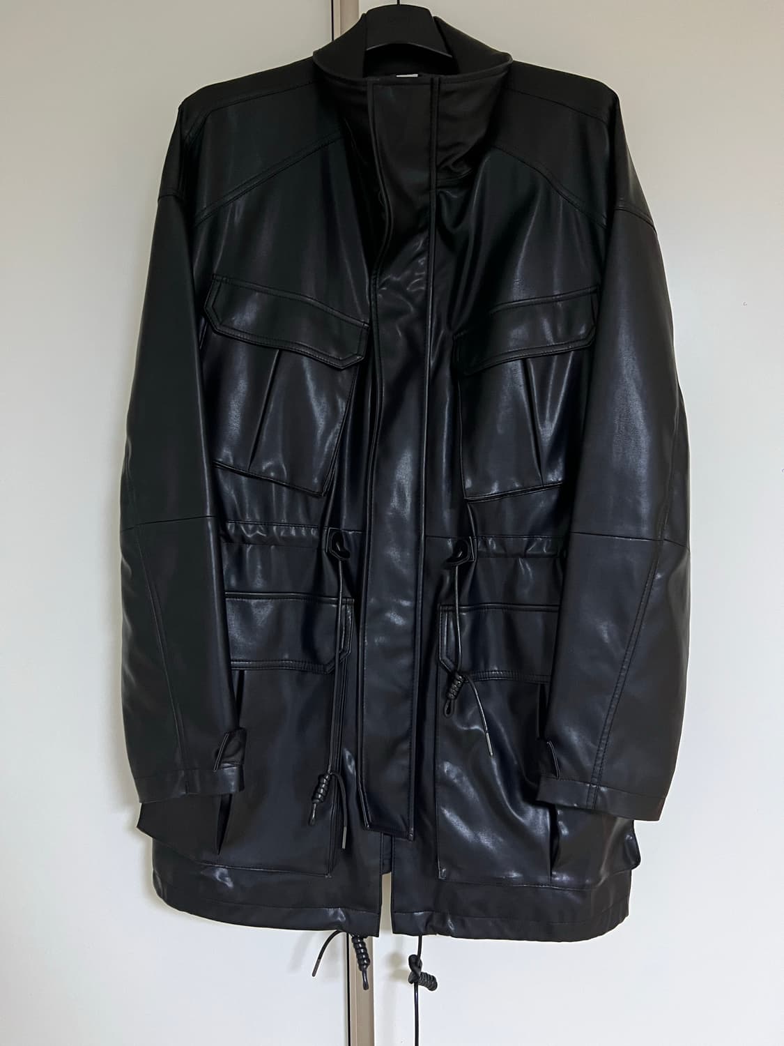 비건레더 빈티지 m65 자켓 상품이미지1