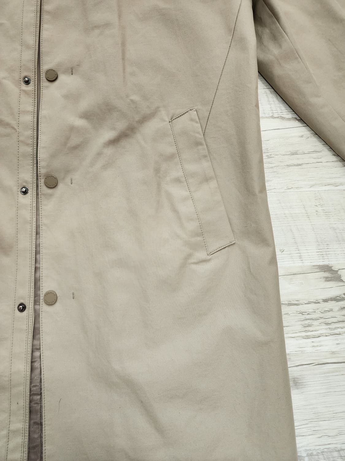 POLHAM 폴햄 트렌치코트 팜 M(95~100)사이즈 봄 가을 코트 상품이미지4