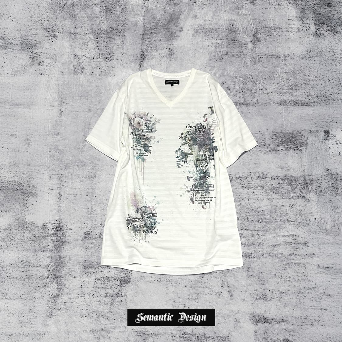 (Semantic Design) 00s lettering graphic  상품이미지1