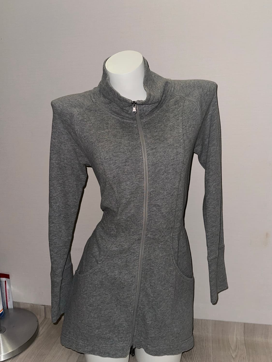 집업 미니 원피스 상품이미지3