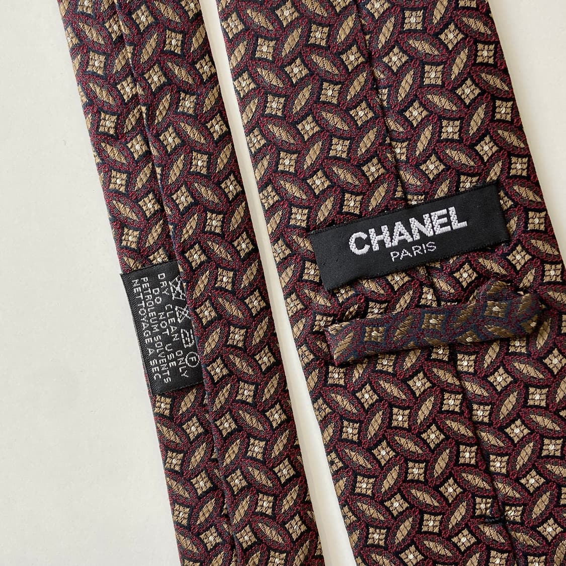 샤넬(CHANEL) 명품 정품 넥타이 8.2cm 상품이미지4