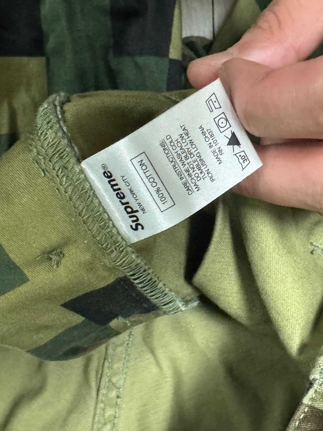 슈프림 디지 카모 팬츠 34 사이즈 (새상품) 상품이미지3