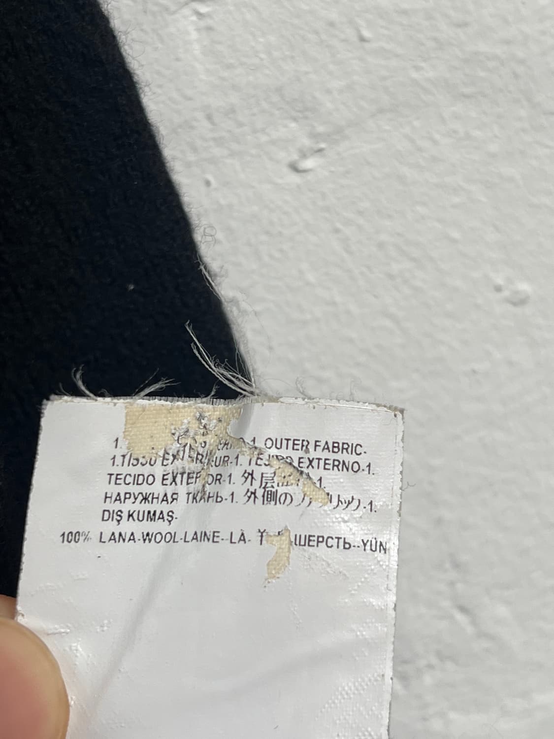 Gianni Versace 라나 울 니트 블랙 M 상품이미지5