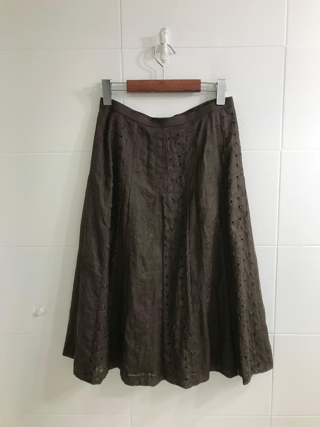 액시즈팜 브라운 레이스 코트 니혼진 모리걸 코디세트 상품이미지9