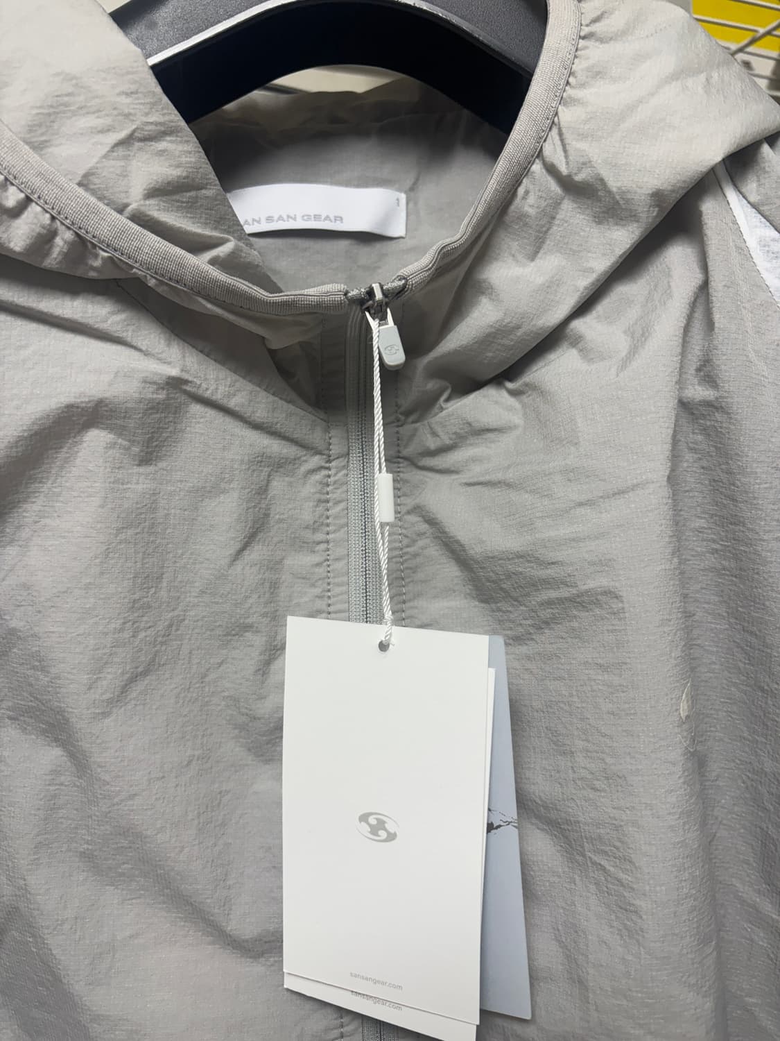 산산기어 패널드 자켓 그레이 - 26ss 1사이즈 상품이미지4