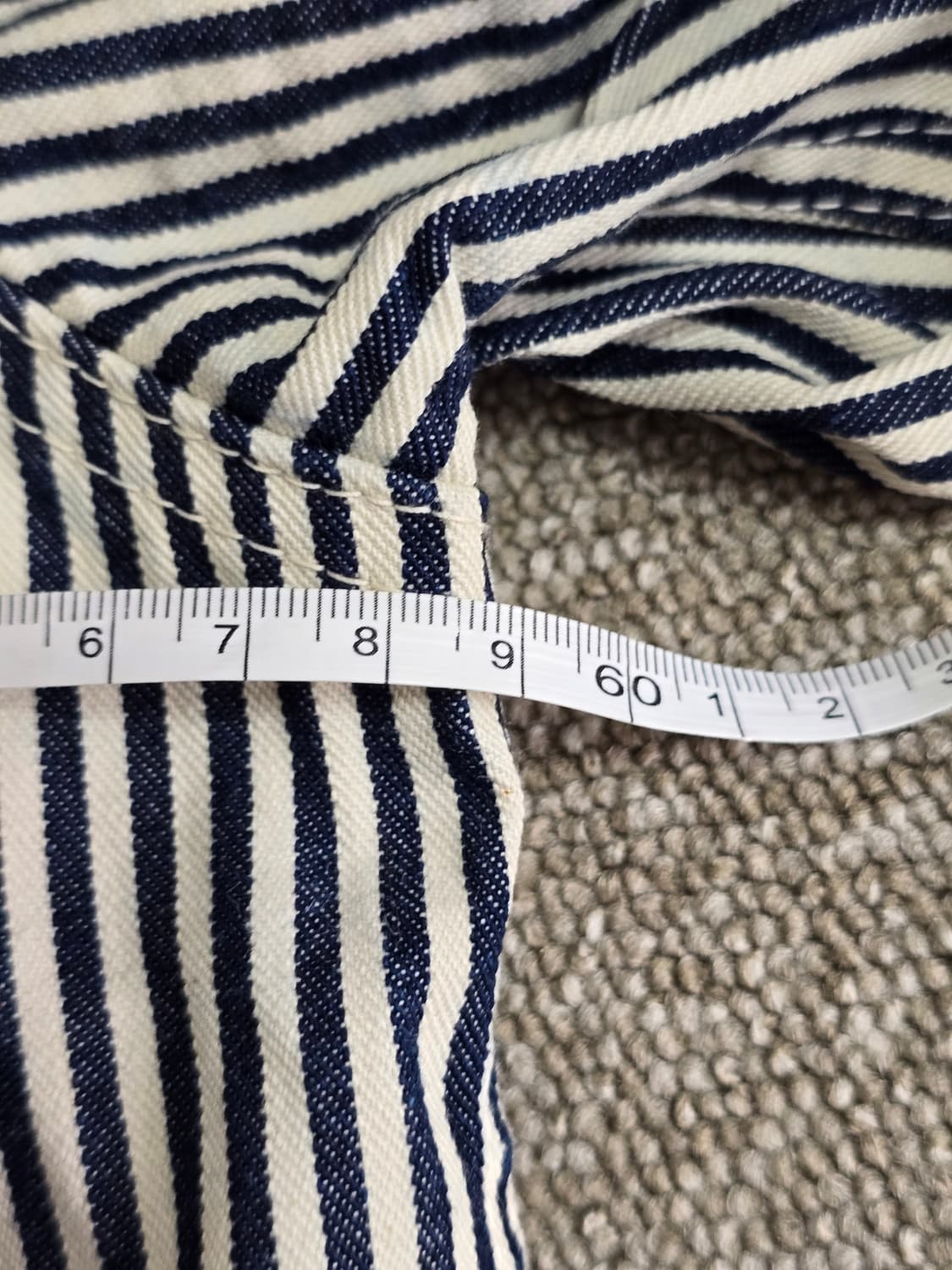 타임원클로딩  엣라코 히코리 세일러 커버올 자켓44 엣라스트 부처프로덕츠 상품이미지7