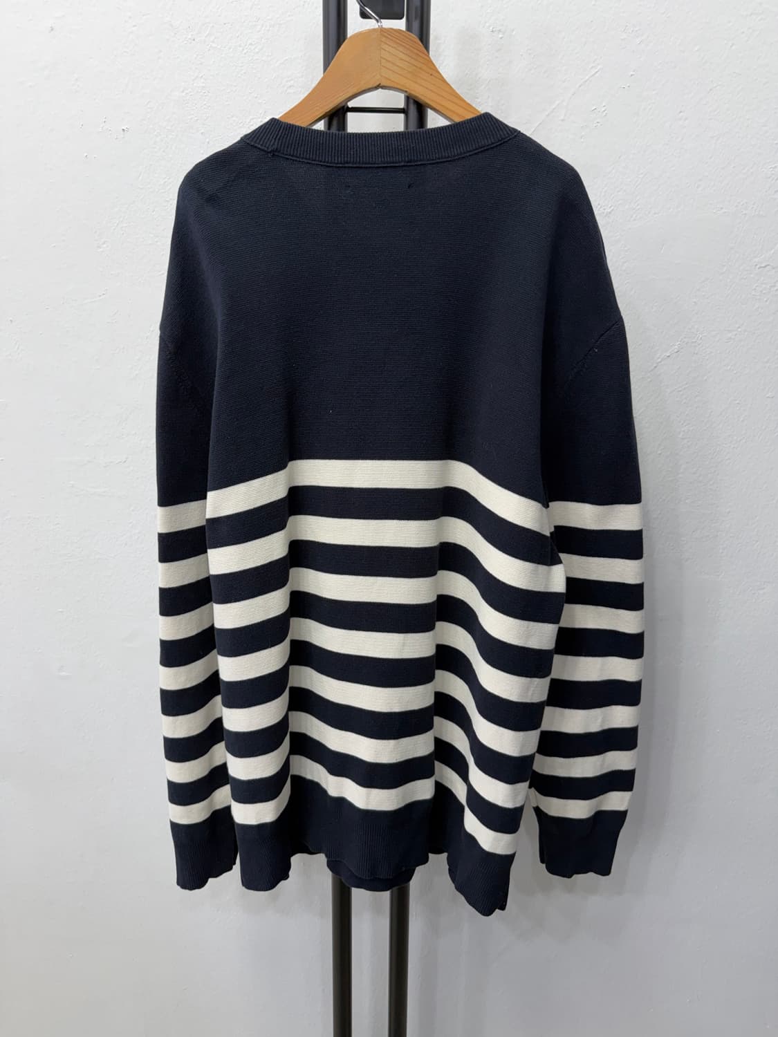 정품) COS 코스 남성 스트라이프 니트 XL 상품이미지4