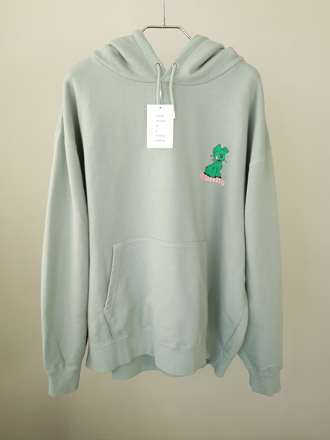 DUNNO ARTIST graphic hoody 상품이미지2