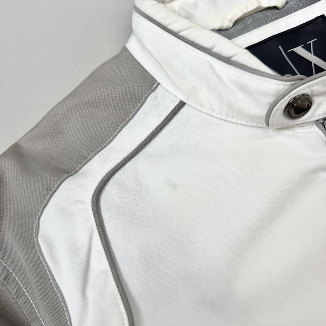 아르마니 익스체인지 코튼 투웨이 바이커 자켓 상품이미지4